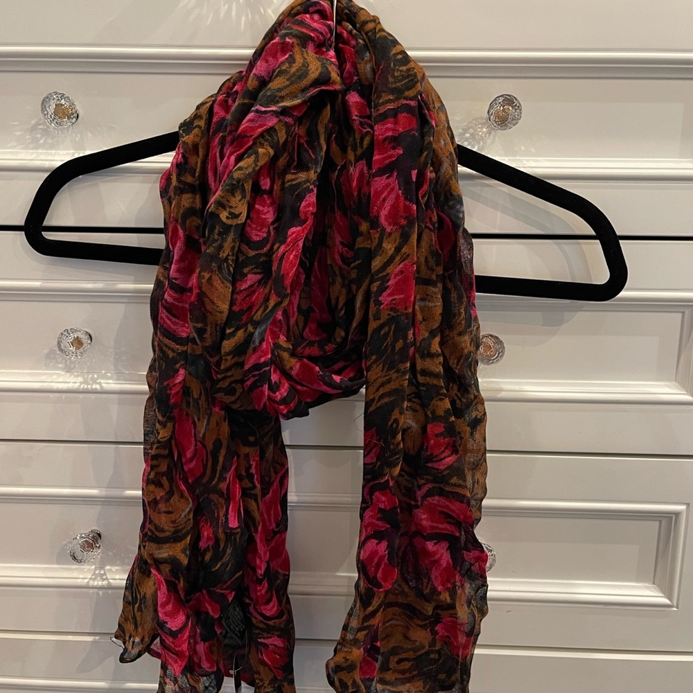 floral scarf